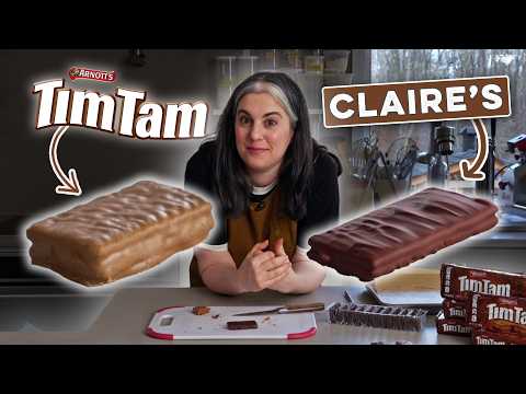 Homemade Tim Tam‑Style Chocolate Sandwich Cookies