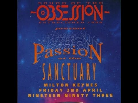 DJ SY at Obsession passion  2nd of April 1993