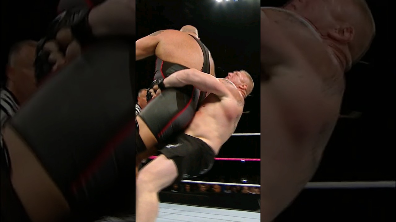 Will Brock Lesnar suplex Omos at #WrestleMania?