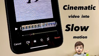 How to convert Cinematic video into Slow motion
