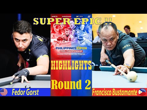 HIGHLIGHTS | Fedor Gorst - Francisco Bustamante  |  2025 Philippines Open Pool Championship