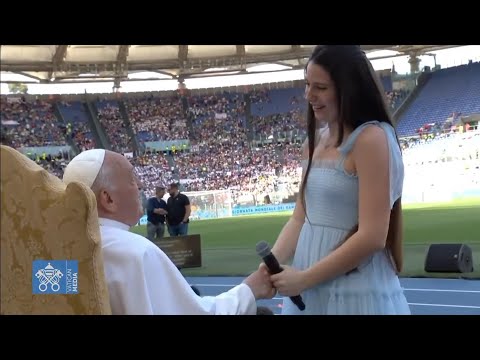 🇮🇹 Melissa Agliottone and Simone Grande at the Giornata Mondiale dei Bambini (25/05/2024)