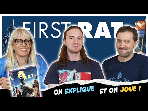 Le jeu qui vous embarque vers la lune : First Rat. On explique et on joue.