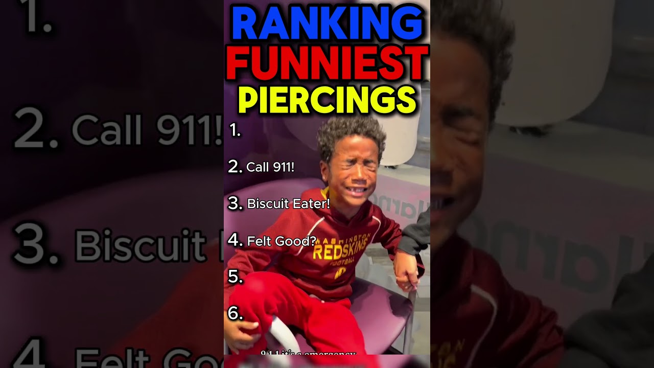 Ranking Funniest Ear Piercings! #funny