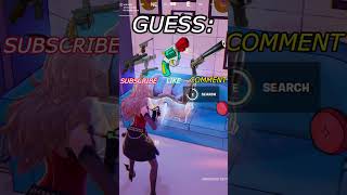 Help Red Ruin Joni Guess The RARE CHEST 🤨🎃 #fortnite  #shorts