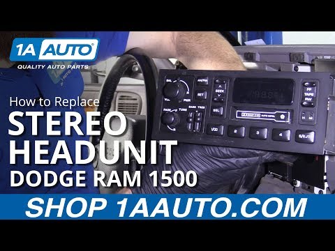 How to Replace Stereo 94-02 Dodge Ram 1500