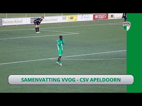 Samenvatting VVOG - CSV Apeldoorn (1-3)