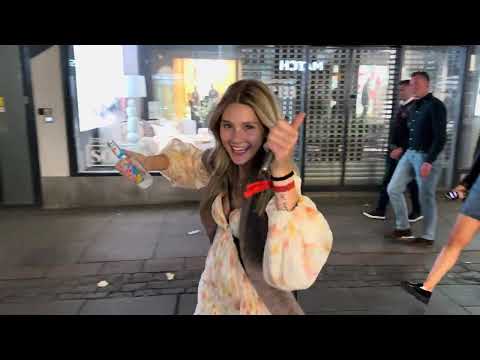Oslo Nightlife 2025: Norwegian Girls Before & After Midnight | 4K HDR