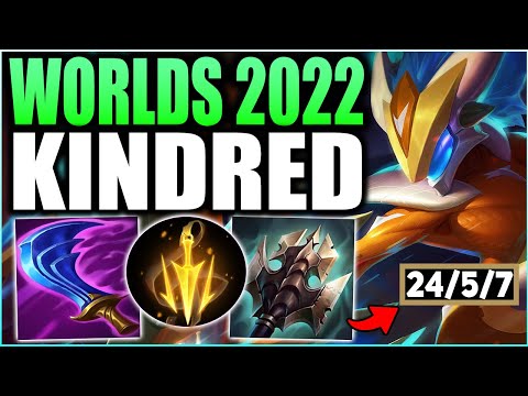 This Worlds Kindred Jungle Build Is Incredibly Strong! Pyosik Kindred Build! - League Of Legends