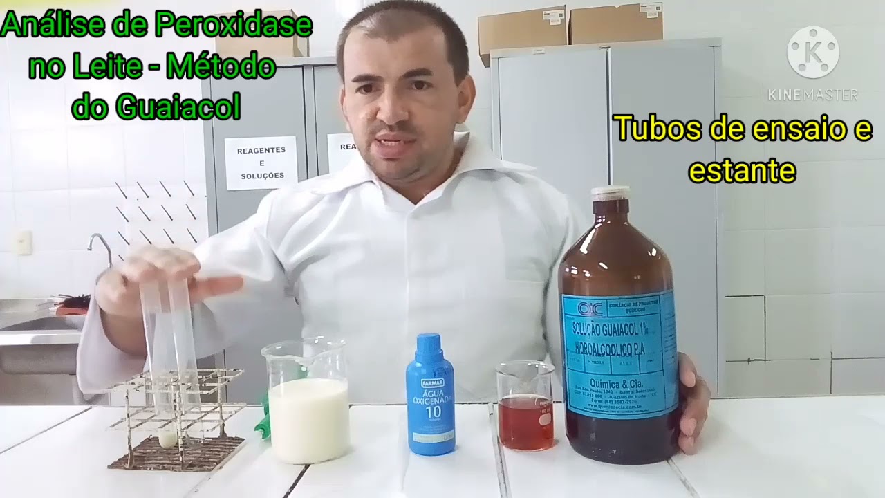 Análise de Peroxidase no Leite - Método de Guaiacol