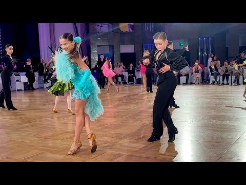 Ronald Kogan & Alina Potapova (EST) International Open Junior 1 [Chacha] Bremen 2024