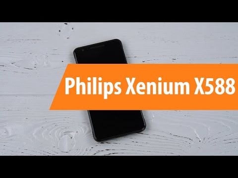 Распаковка Philips Xenium X588 / Unboxing Philips Xenium X588