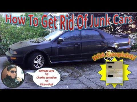 Pick N Pull Donate Car