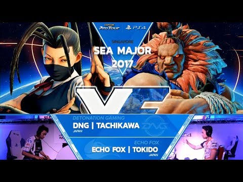 SFV: DNG | Tachikawa vs Echo Fox | Tokido - SEAM 2017 Top 8 - CPT 2017