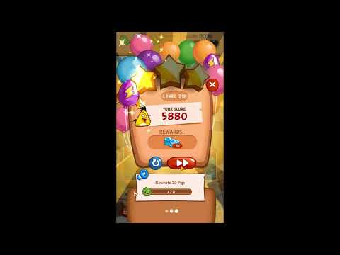 Angry Birds Blast | Level 216 - 220