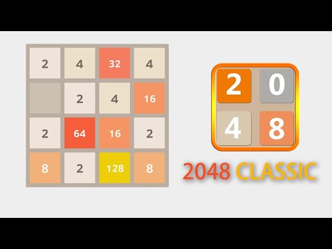 2048 Classic Game Video