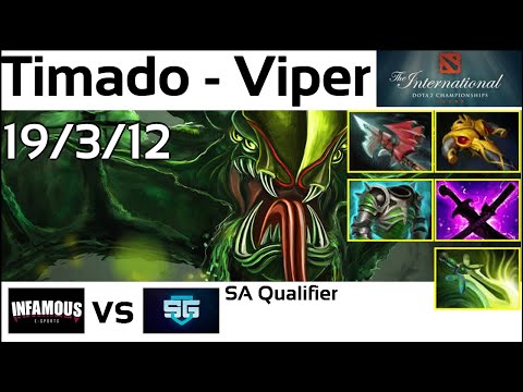 Timado - Infamous - Viper -  Dota 2 Dota2 - Highlights