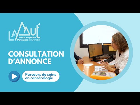 Parcours de soins cancérologie  - Consultation d'annonce