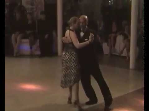  Fabio Pinciroli  and  Elisa Porta  are  dancing  to  a  milonga  at  Pasqua Tango Festival  in  2016