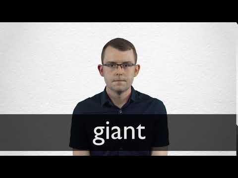 Part of a video titled How to pronounce GIANT in British English - YouTube