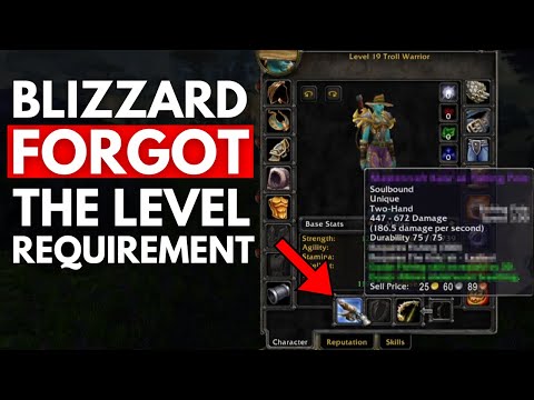 What is The Most OVERPOWERED Item in WoW History?