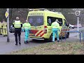 Zwaargewonde bij kop-staart-botsing met drie auto's in Beekbergen