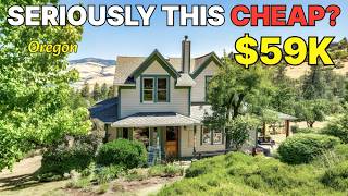10 Oregon Farmhouses With Land Starting at $59K (Unbelievable Deals)
