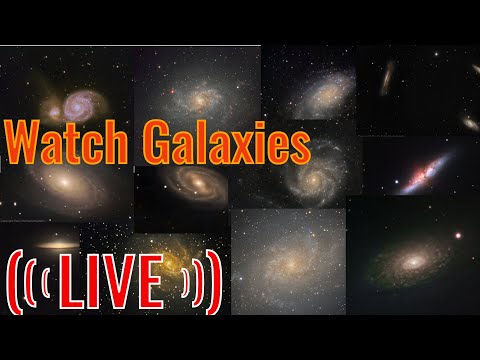 Capture Galaxies -  Live Stream (Live Stacking using SharpCap)