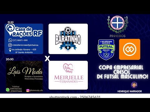 COPA EMPRESARIAL CRESOL DE FUTSAL MASCULINO DE PINHEIROS