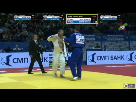 Judo 2016 European Championships Kazan: Liparteliani (GEO) - Zgank (SLO) [-90kg]