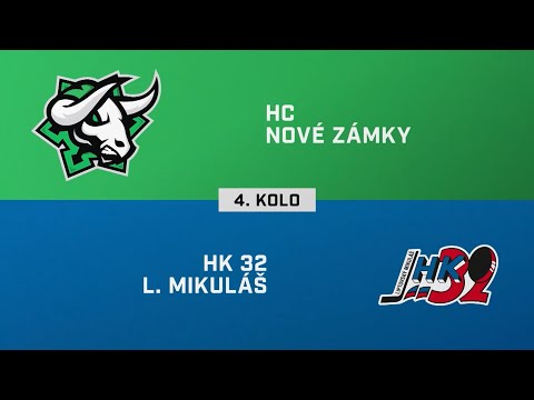 4. kolo: HC Nové Zámky - HK 32 Liptovský Mikuláš 3:2 (HIGHLIGHTY) (HIGHLIGHTY)