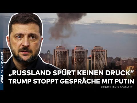 UKRAINE-KRIEG: Putin nutzt Trumps Stillstand – Angriffe nehmen massiv zu