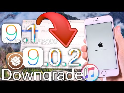 Downgrade iOS 9.1 to iOS 9.0.2 & Pangu Jailbreak - ANY iPhone, iPad & iPod Touch Untethered