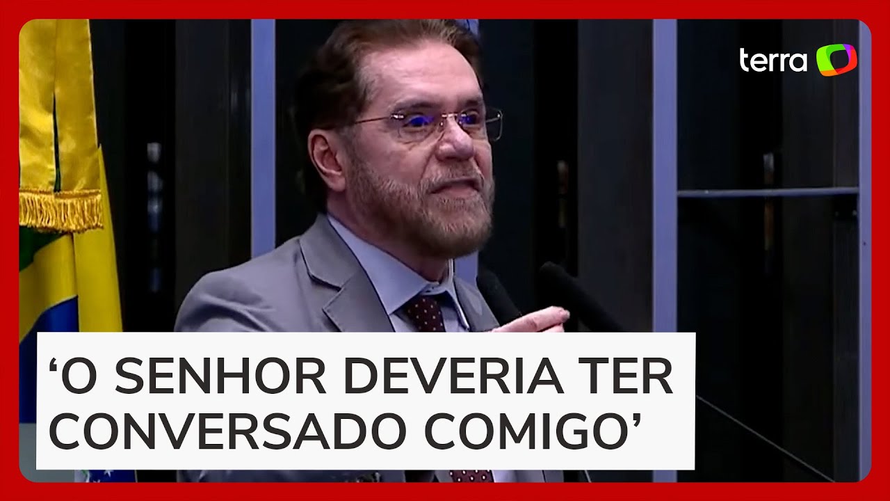 Senador que falou em ‘enforcar’ Marina Silva reclama de ‘bronca’ de Alcolumbre: ‘Pegou mal’
