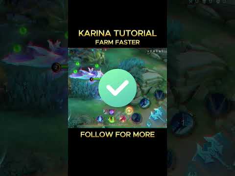 ✅ Karina Tutorial Farm Smarter by Yume #mobilelegends #mlbb #mlbbtutorial #karina #mlbbkarina