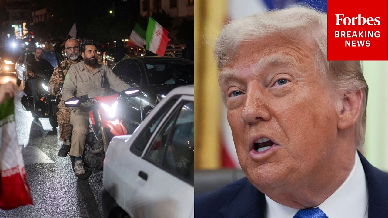 Video | Trump Says Iran Will ‘Pay The Price’ After Waiting Too Long To Negotiate Peace Deal