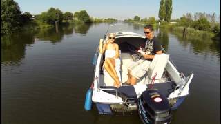 preview picture of video 'Marina Gliwice - łodzią po porcie Gliwice'