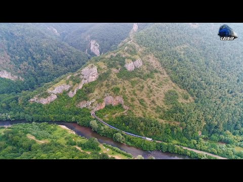 🚁[Drone] GM 64-1019-0&IR1932"Bihor" Oradea-Mangalia in Defileul Crișului Repede Canyon16 August 2020