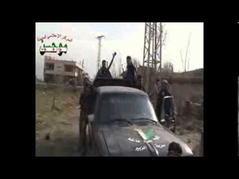 رصد الطيران الحربي من قبل كتيبة أحفاد عائشة في مدينة موحسن في ريف دير الزور