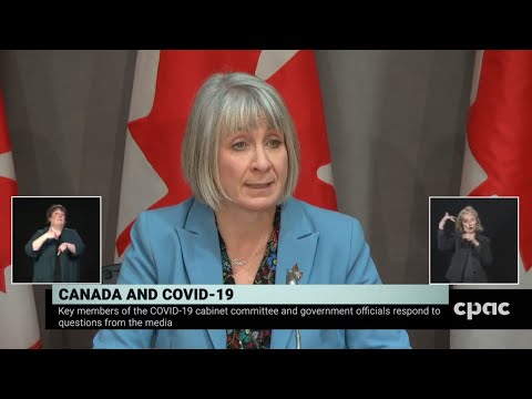 Federal ministers and health officials provide COVID-19 update - March 22, 2020