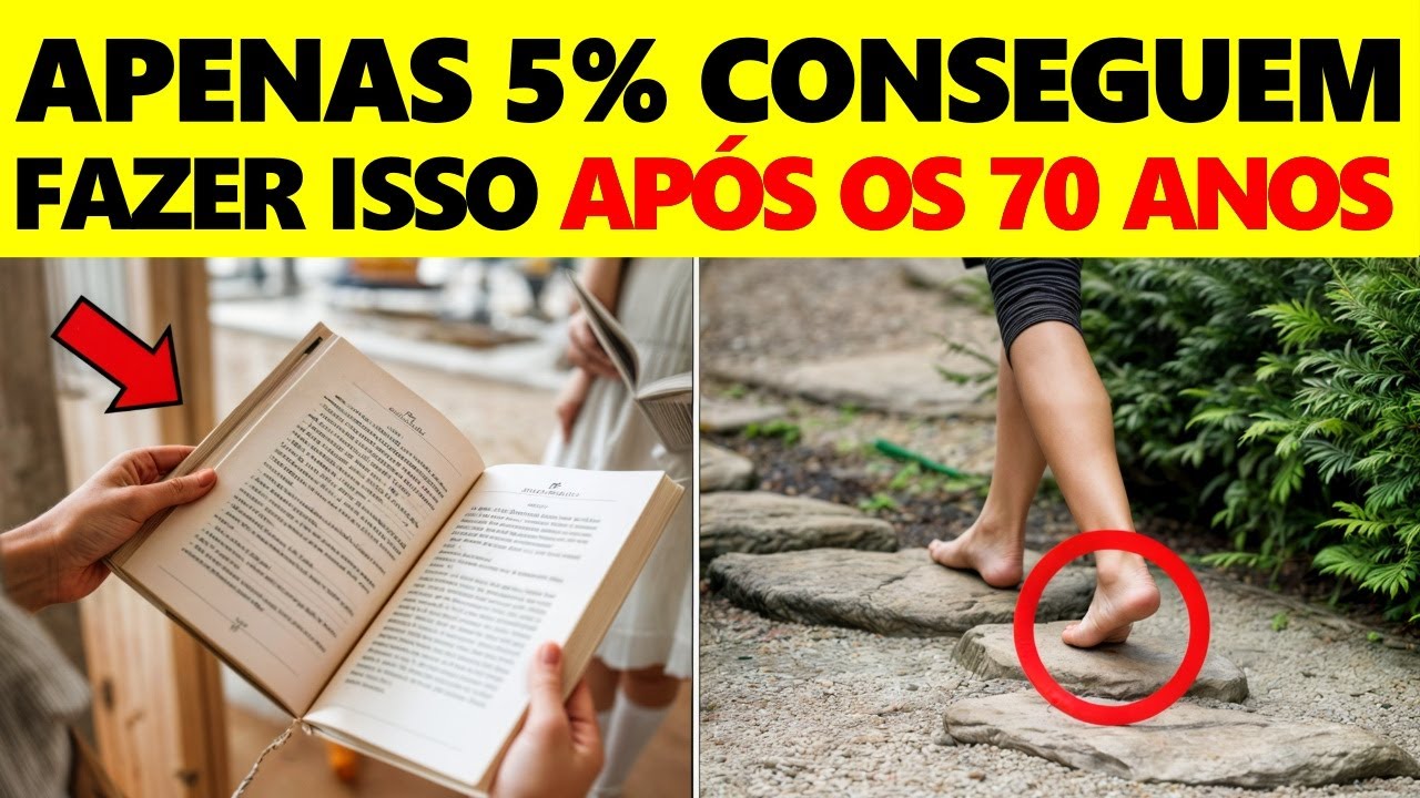 ALERTA! Só 5% das pessoas com mais de 70 anos conseguem fazer estas 16 coisas – Descubra por quê!