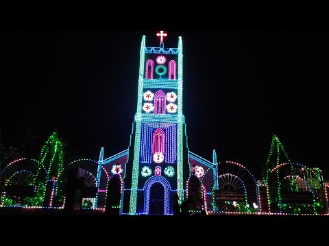 Christmas Lighting at Pulippunam CSI Church 2021 || Kanyakumari District