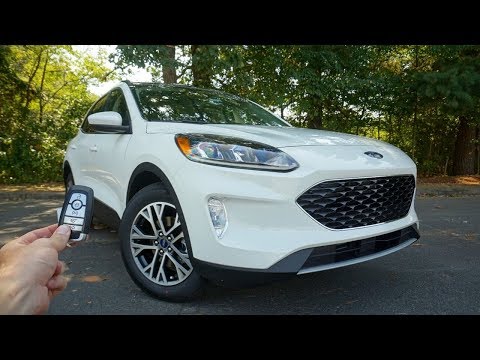 2020 Ford Escape SEL: Start Up, Test Drive, Walkaround and Review