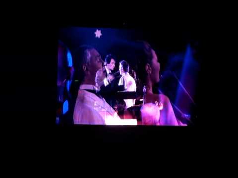 ANDREA BOCELLI with Israeli Arab singer, MIRI AWAD.