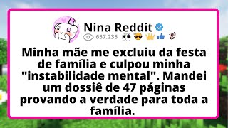 My mother excluded me from the family party and blamed my "mental instability." I sent her a doss...