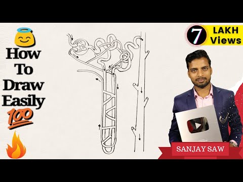 How to draw Nephron step by step for beginners ! Video