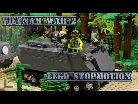 LEGO Vietnam war part 2! / Лего мультфильм Вьетнамская война, 2 часть