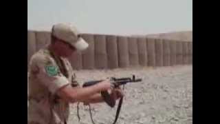 preview picture of video 'Unloading an AK-47 in Afghanistan'