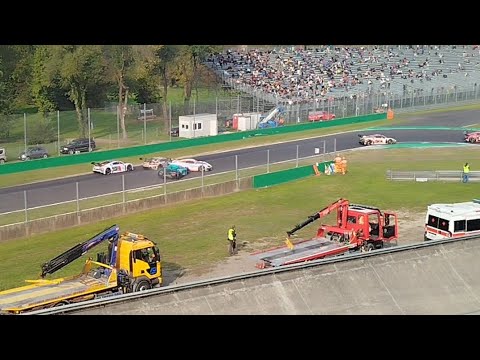 Gt open crash Monza