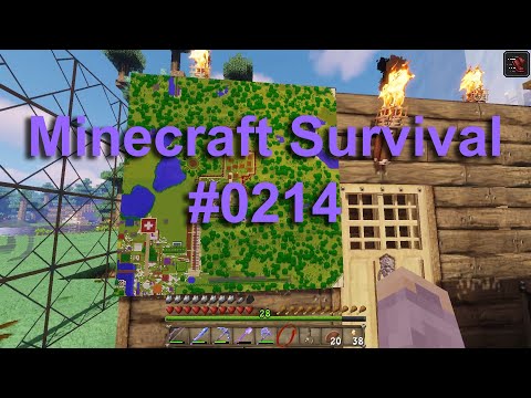 Let's Play Minecraft Survival #0214 - Dorfkarte